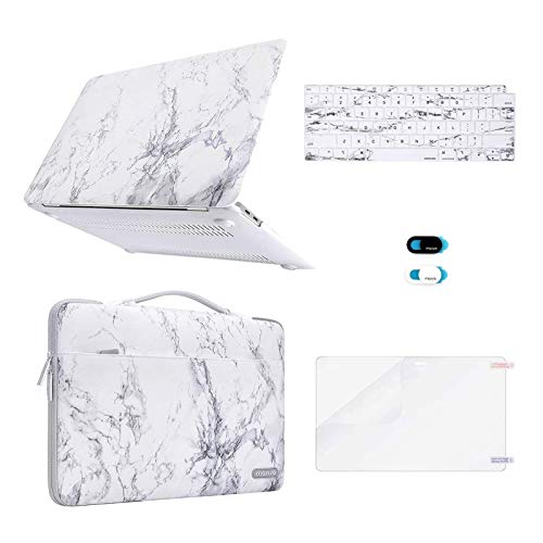 Macbook Air Case MOSISO Funda Dura Compatible con MacBook Air 13 2020-2018 A2337 M1 A1932 A2179, Plástico Carcasa Rígida & Funda Protectora...