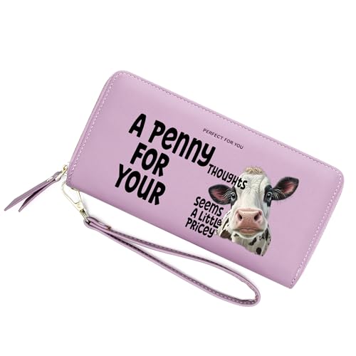 ZRTARY Cute Animal Customized Wallets for Ladies,Birthday Gift,Holiday Gift,Commemorative Gift for Lover,Parents,Grandparent,Friend 1305c