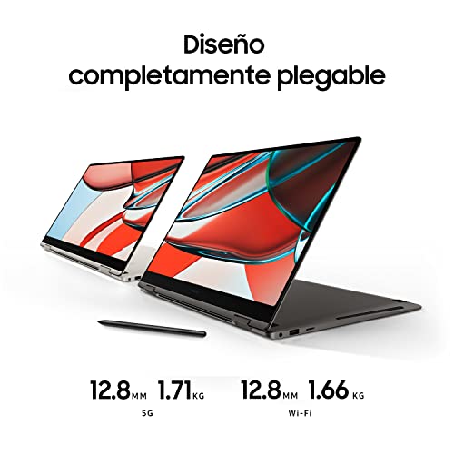 Miniatura 2 de Samsung Galaxy Book3 Pro 360 - Portátil Convertible 16 Wqxga Intel Core I7-1360p, 16gb Ram, 512gb Ssd, Intel Iris Xe, Windows 11 Grafito - Teclado Qwerty Español