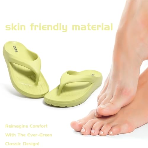Image of DOCTOR HEALTH SUPER SOFT Mahndi Floats women soft slippers with mild acupressure | Comfortable, stylish, and bright colorful flip flops | Lab tested Cushion and Bounce | Cushioned Footwear