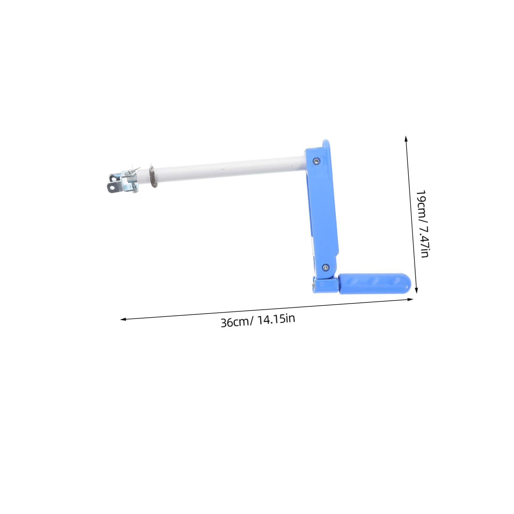 Didiseaon Nursing Bed Hand Crank Window Crank Handle Trailer Jack Hand Crank Break Caliper Compression Tool Hand Crank Power Hand Crank Opening Window Handle Aluminum Alloy