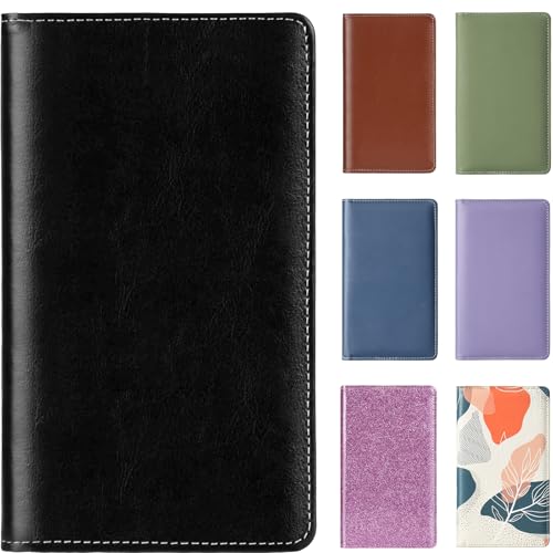 DMFLY Leather Professional Business Card Holder Organizer Book - 300