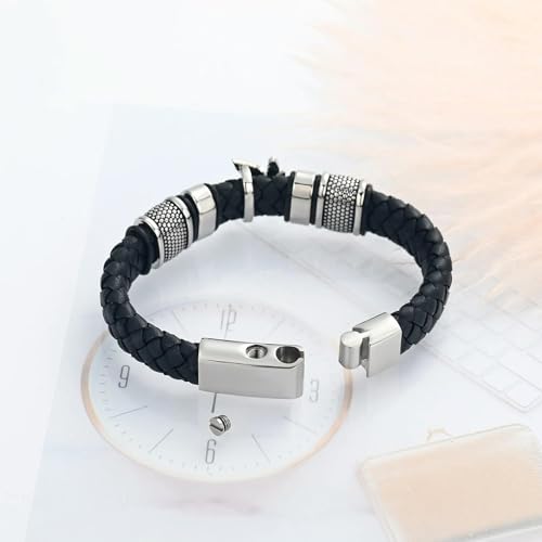 Pulsera de cremación para cenizas que conecta tu corazón con el recuerdo de un ser querido 5