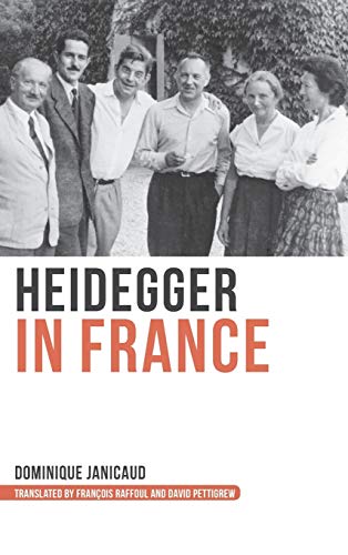 Heidegger in France (Studies in Continental Thought)