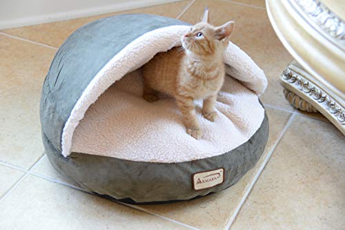 Armarkat Cat Bed, Laurel Green And Ivory #TOP4