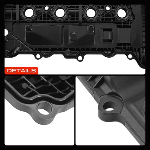 A-Premium Engine Valve Cover, with Gasket, Compatible with Hyundai Elantra 2017-2018, Kona 2018-2019 & Kia Forte 2017-2018, L4 2.0L DOHC, Replace # 224102E700 by A-Premium - Used condition - Image 9
