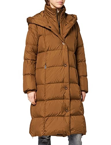 Preisvergleich Produktbild comma Damen Mantel Langarm Jacke, 8591 Brown, 38