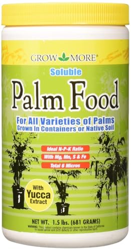 Grow More Palm Food with Yucca Extract