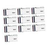 AsrMyjcx 100 Sheets Photo Papers for CP2100 Photo Printer Instant Printing Convenience Waterproof Creative High sticky Backing