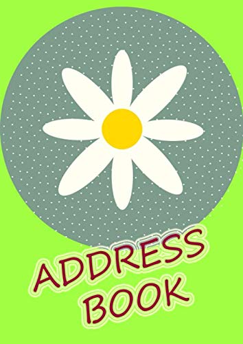 Address book: Art style design [ keep organised Name, Address, Phone, Fax , E-mail ]