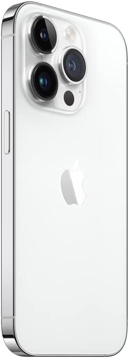 Apple iPhone 14 Pro, 128GB, Silver for AT&T (Renewed Premium)
