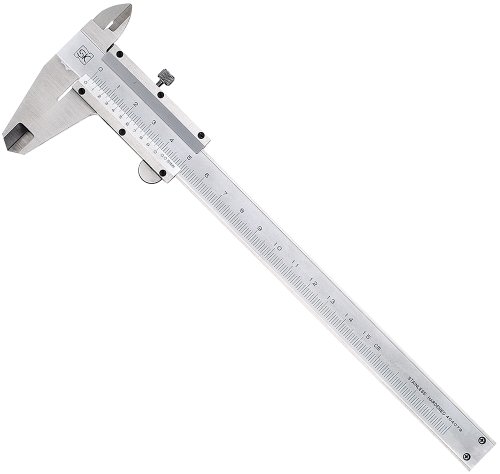 Niigata Seiki SK-M150 SK Silver M-Type Caliper 5.9 inches (150 mm) with Depth Bar