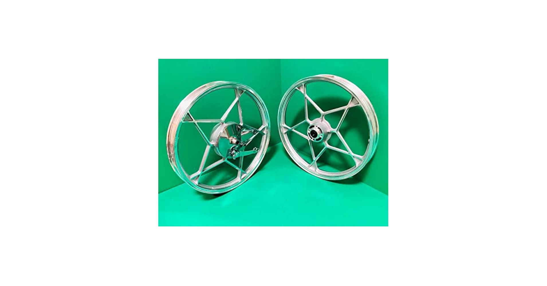 希少 gs125 キャストホイール 星型キャスト フロントホイール 歪み割れ無し GN125 GS125星型キャストホイール（足付け研磨） | 平社員's LIFE