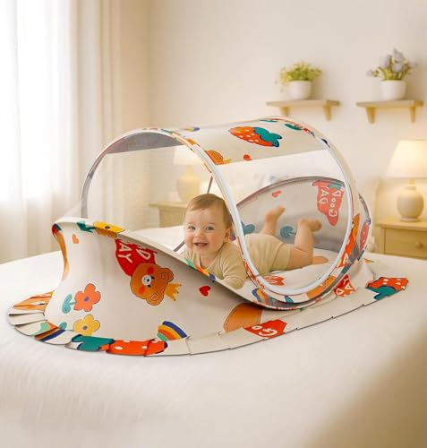 Image of StarAndDaisy Baby Mosquito net for Baby, Breathable mesh-Sleeping Nest for Baby's Peaceful Sleep, Baby Sleeping Pod.