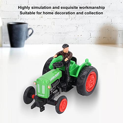 Bauernhof-Traktor-Spielzeug, kognitive Entwicklung, Kinderzimmer-Spielzeug, hören Sie auf, zu Hause zu Spielen! Grün – Bild 3