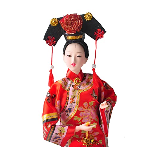 NW Chinese Traditional Handicraft Silk Figurine Collectible Chinese Doll Silk Doll (1811)