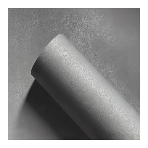 Cuero Adhesivo Para Tapizar Kit De Reparación De Vinilo Gris De Larga Duración Para Cuero, Parches Autoadhesivos Impermeables Para Muebles, Asientos De Coche Y Sofás(92x100cm/36.22x39.37inch)