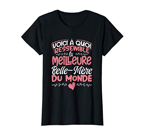 Femme voici à quoi ressemble la meilleure belle-mère du monde T-Shirt Cover
