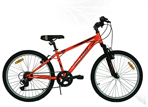 Umit XR Bicicleta, Juventud Unisex, Rojo, 24'