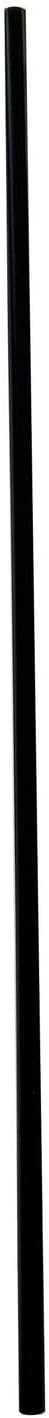 Boardwalk Bulk Cocktail Straws, 8", Polypropylene, Black, Case of 5,000