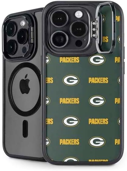 Skinit Kickstand Phone Case Compatible with iPhone 14 Pro Max - Officially Licensed NFL Green Bay Packers Blitz Series Design