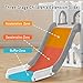 MOCUTEEN 6 in 1 Toddler Slide,Baby Playset for Indoor Outdoor Playground with Basketball Hoop,Storage and Telescope,Climbing Toys for Toddler Playground Playset