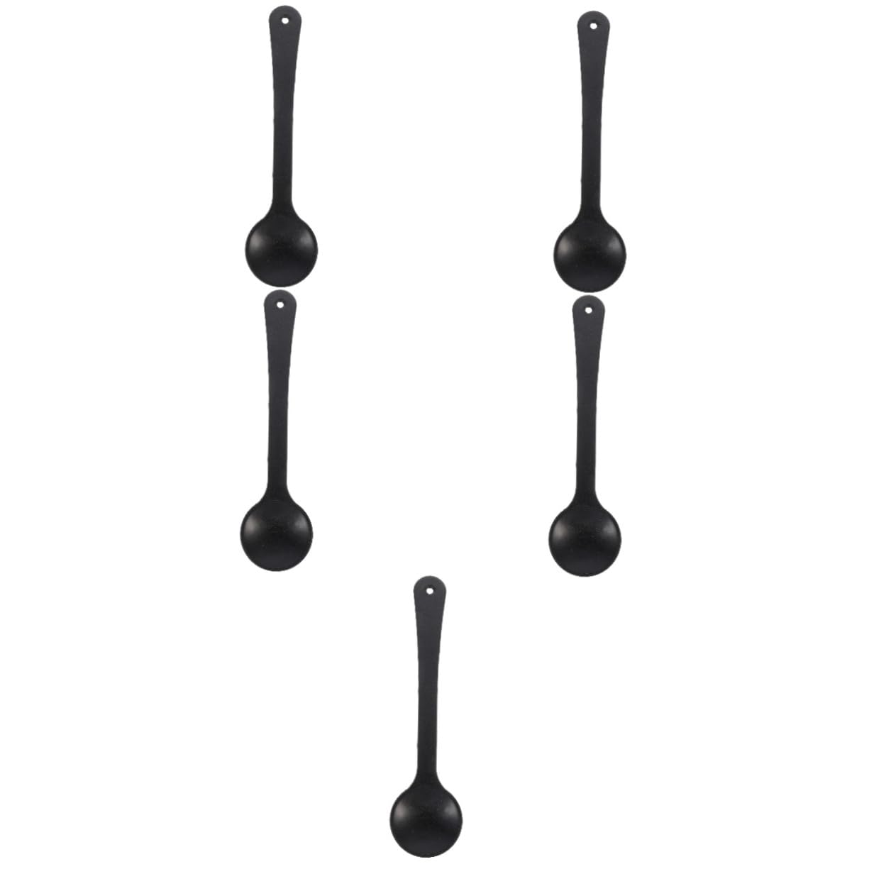 HOMOCONO 5 Pcs Vision Test Patch Eye-Shielding Spoon Eye Occluder Tool Light Plastic Spoon Non-Skid Design