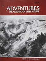Tests Adventures in American Literature 0153350601 Book Cover