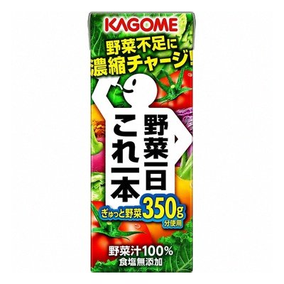 Amazon.co.jp: カゴメ 野菜一日これ一本 200ml x 12本 : 食品・飲料・お酒