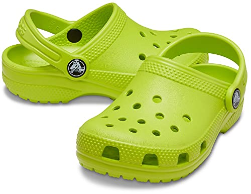 Image of Crocs Kids' Classic Clogs, Lime Punch, J6