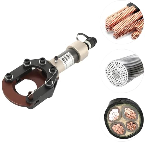 Cortador de cable hidráulico estructural de 50 mm para cables de cobre y acero duro 3