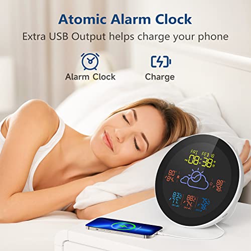 Dekala Wifi Weather Stations Wireless Indoor Outdoor Hygrometer Thermometer With Alert, 3 Remote Rechargeable Sensor For Home Temperature Gauge Humidity Monitor App Alerts For Basement Pets #TOP5