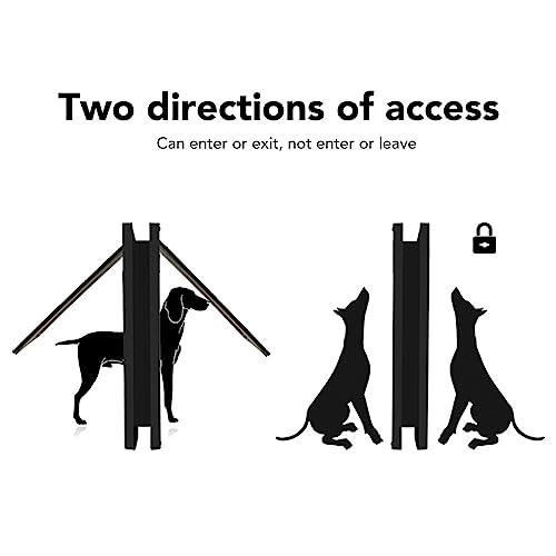 Puerta para perros de diseño moderno Picysa con acabado duradero blanco 6