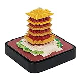 2026年卓上カレンダー装飾、3Dカレンダーアートノート、2026年LEDライト彫刻ノンスティックノートステッカー、紙彫刻工芸品、友人や同僚へのクリスマスプレゼントに。