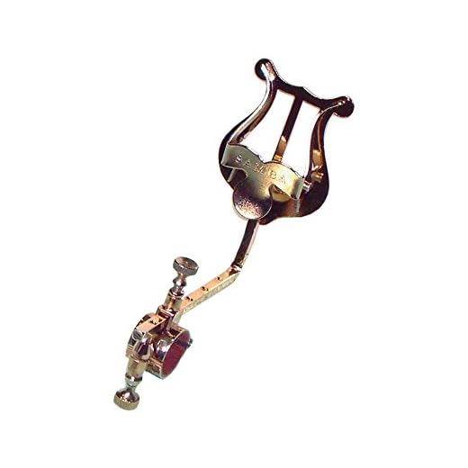 Atril marcha corneta con argolla codo de tubería