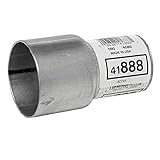 Walker Exhaust 41888 Exhaust Reduction Pipe 2.25' Inlet (Inside) 1.875' Outlet (Outside),Silver