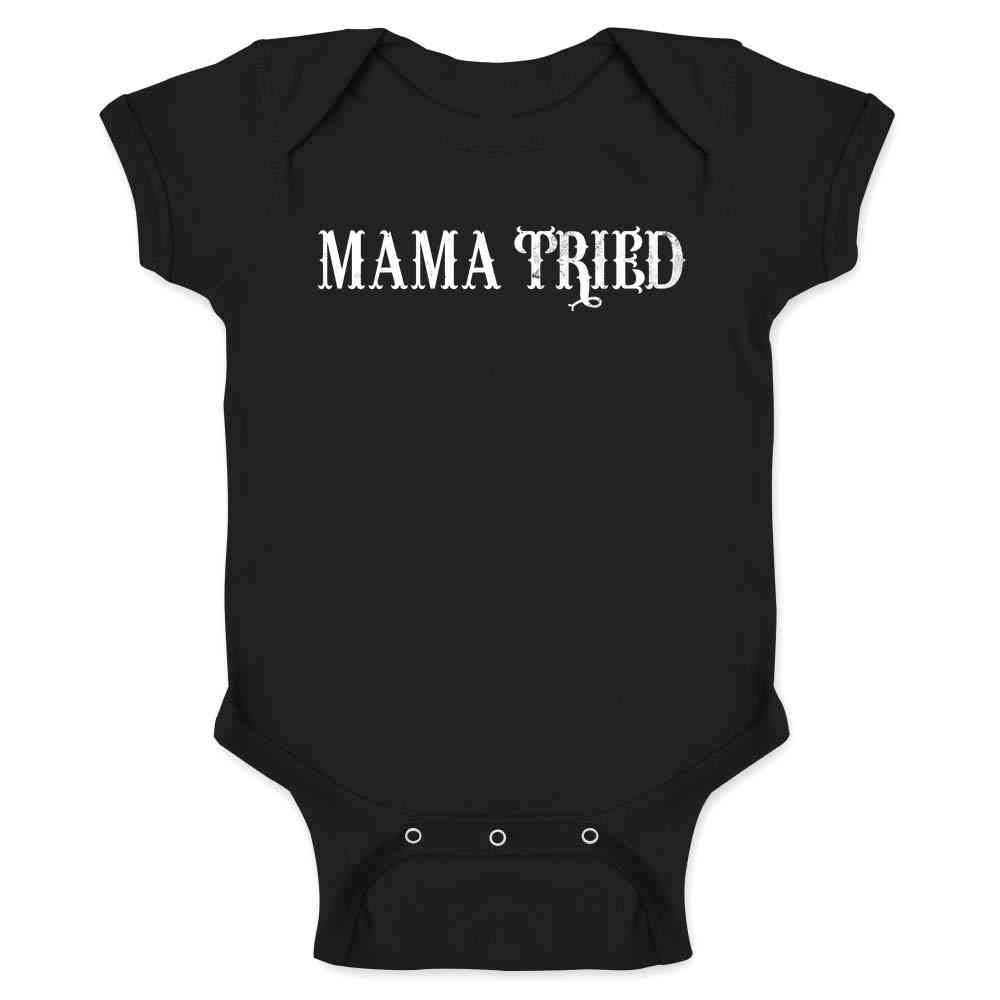 Pop ThreadsMama Tried Retro Country Baby Toddler Kids Girl Boy T-Shirt