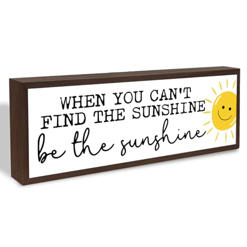 When You Can't Find the Sunshine Be the Sunshine Sign,