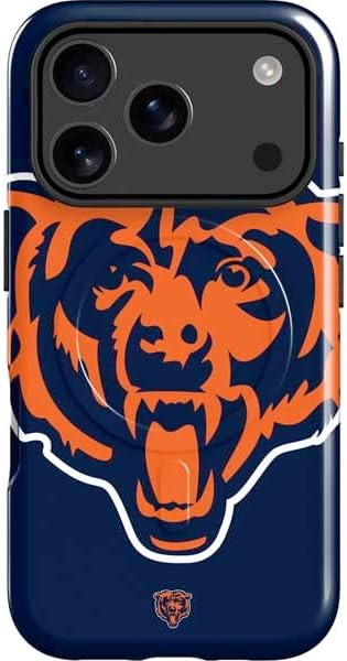 Skinit Impact Phone Case Compatible with iPhone 17 Pro Max Magsafe - Officially Licensed NFL Chicago Bears Design