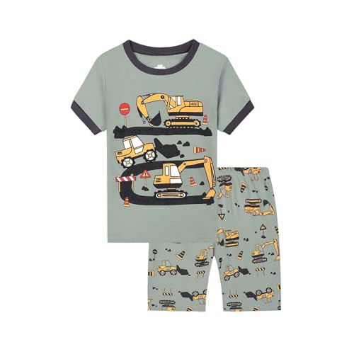 2 Piezas Traje Deportivo para Niños,Conjuntos de Pantalones y Camisetas niños Conjunto ropa infantil bebé Chándal manga corta corto Moda festiva niño a 11 años#g