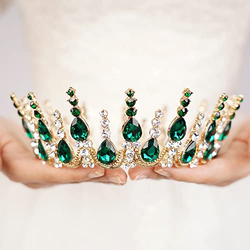 Corona de diamantes de imitación para regalos de Navidad 3