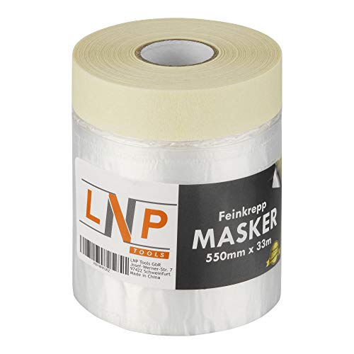 LNP Tools Profi-Feinkrepp-Masker 550mm x 33m Cover