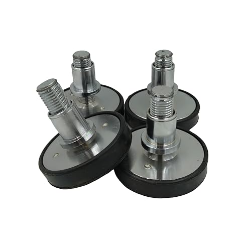 Image of 4pc 35mm Car Lift Pad Rubber Tray Heightening Feet Plus High Leg Pads Shaft Diameter