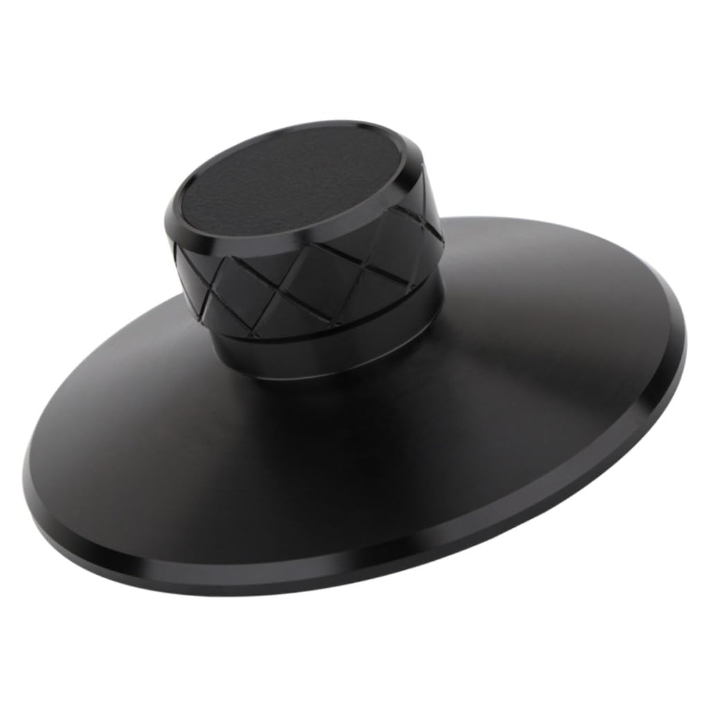 Operitacx Peso Del Disco in Lega Alluminio e Magnesio Stabilizzatore Del Disco Per Giradischi in Vinile Riduttore Accessori Professionali Per Dischi in Vinile