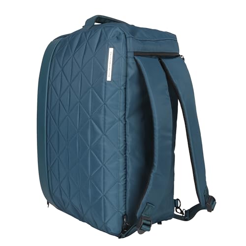 Image of Kenneth Cole REACTION Emma 15 inch Convertible Duffel Carry On for Gym and Travel Bag, Deep Teal