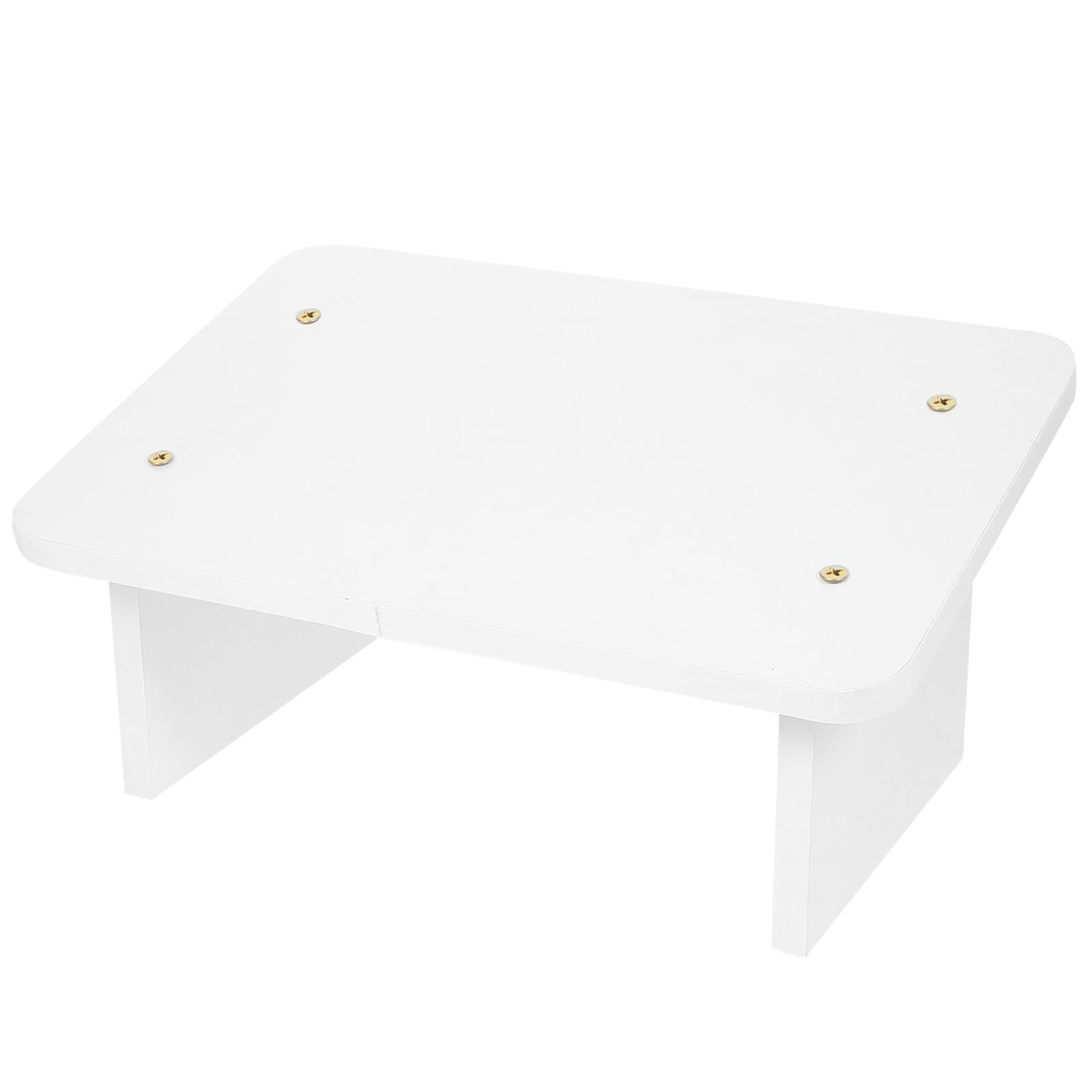 Repose-pieds en bois blanc multifonctionnel et confortable