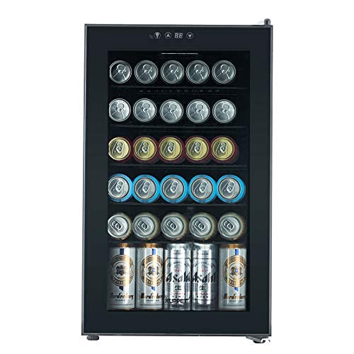 Yonune 2.6 cu ft Wine Cooler Black