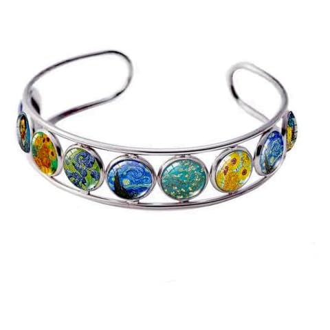 Van Gogh Cuff Bracelet Art Pattern Cover
