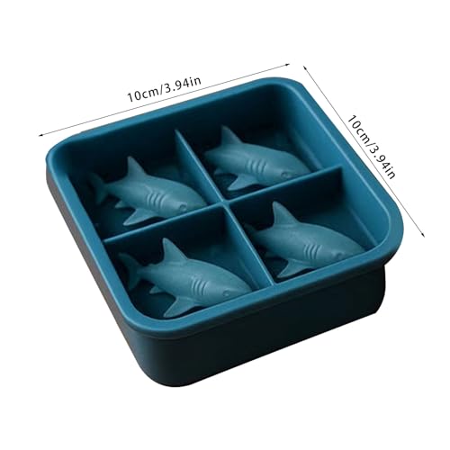 Molde para hielo de silicona en forma de pez miniatura 5