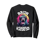 Photo Gallery bruh, preferirei giocare a boys birthday gaming felpa Photo Gallery bruh, preferirei giocare a boys birthday gaming felpa